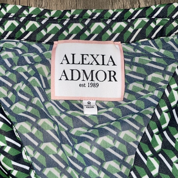 ALEXIA ADMOR SERENA BLOUSE size 8 - Picture 4 of 6